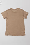 BASERANGE Classic Bamboo Fiber and Cotton Slim Fit T-shirt Series Collection Round Neck Bottoming Shirt France BAS-TOCT-BL-000-AURAL